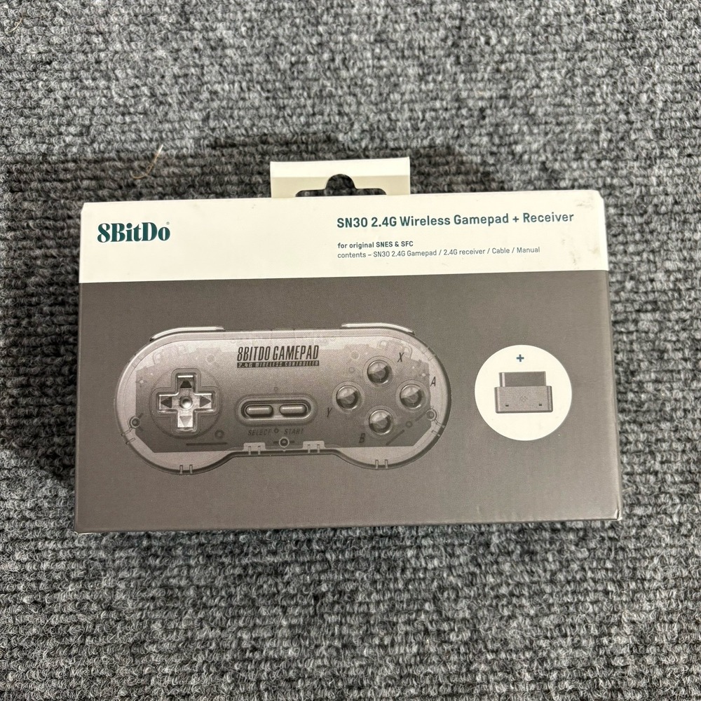 8bitdo Sn30 2.4g Wireless Gamepad For Original Snes/sfc